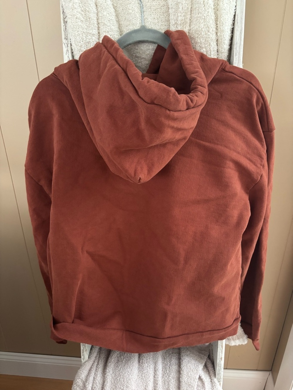 Morgan Stewart Sport Rust Hoodie - Picture 2 of 5